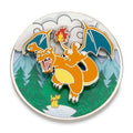Charizard Flying High Pokémon Spinning Scenes Pin