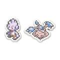 Tyrogue & Hitmontop Pokémon Pixel Pins (2-Pack)