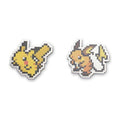Pikachu & Raichu Pokémon Pixel Pins (2-Pack)