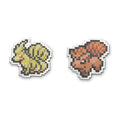 Vulpix & Ninetales Pokémon Pixel Pins (2-Pack)