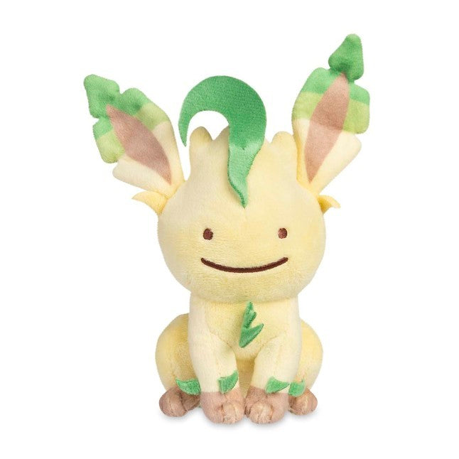 Ditto As Leafeon Plush - 7 ½ In.