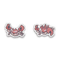 Krabby & Kingler Pokémon Pixel Pins (2-Pack)