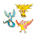 Articuno, Zapdos & Moltres Pokémon Pins (3-Pack)