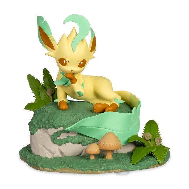 Peaceful Retreat with Leafeon Evolving Personalities Figure