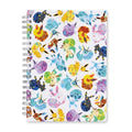 Eevee Essences Spiral Notebook (200 Pages)