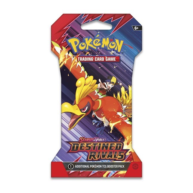 Pokémon TCG: Scarlet & Violet-Destined Rivals Sleeved Booster Pack (10 Cards)
