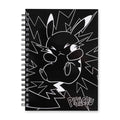 Pikachu Comic-Style Spiral Notebook (200 Pages)